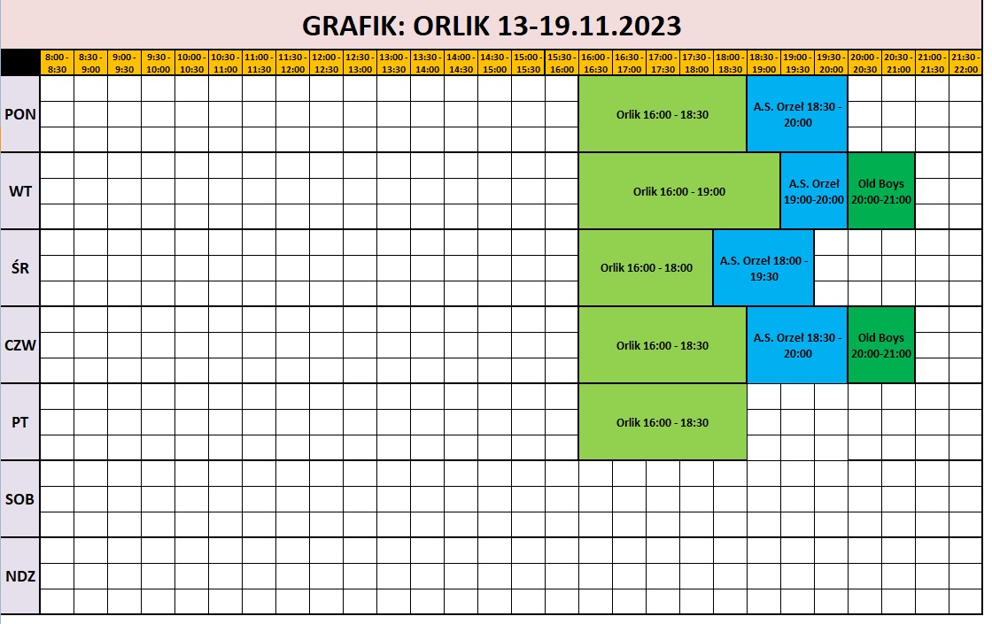 ORLIK 13 19.11